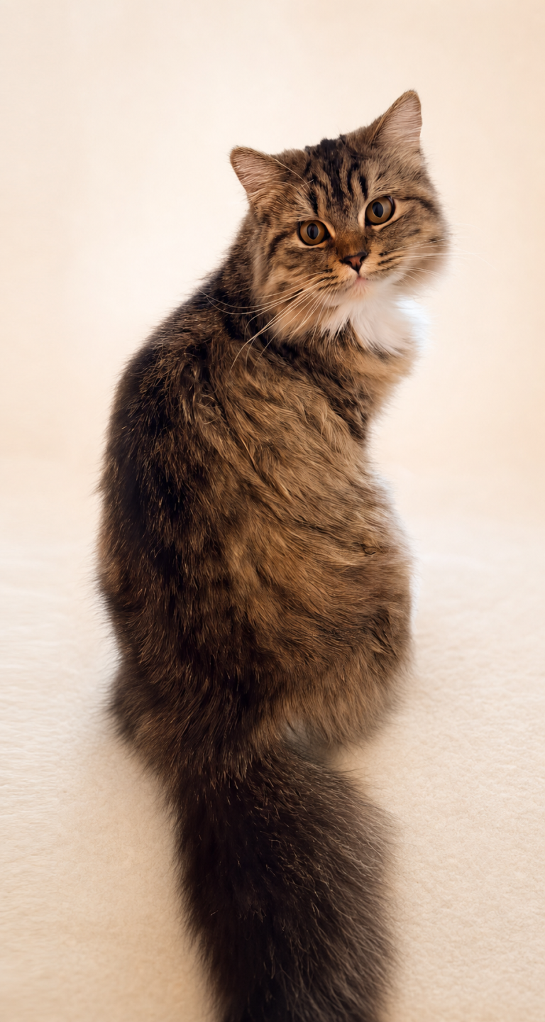 Choco, a Persian cat available for adoption in Orange County, CA