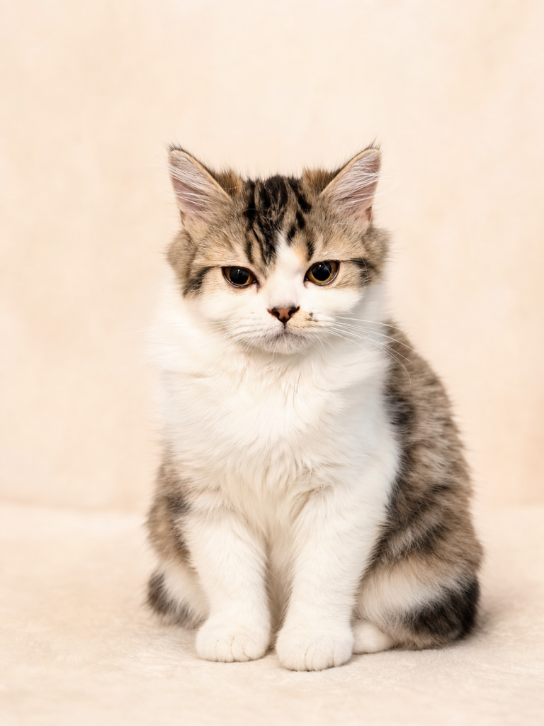 Spicy, a Half-Persian cat available for adoption in Orange County, CA